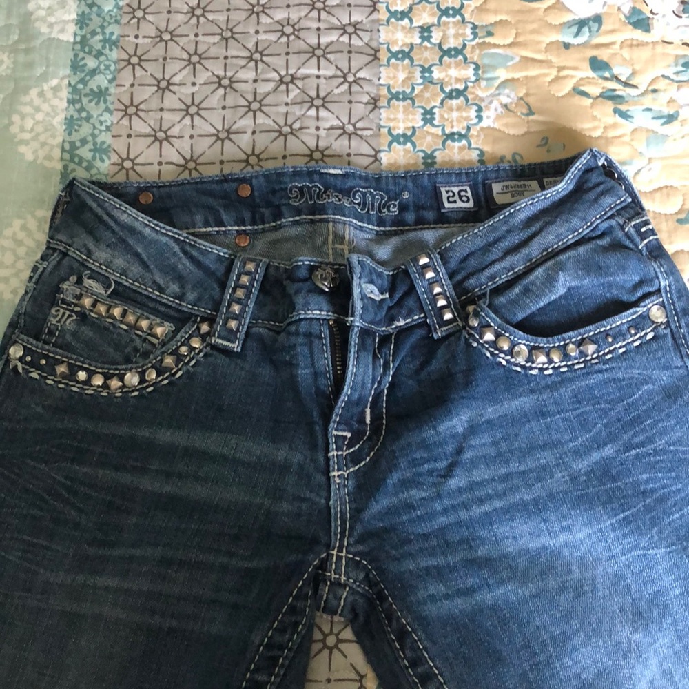 Miss Me Boot Cut Jeans - Picture 4 of 6